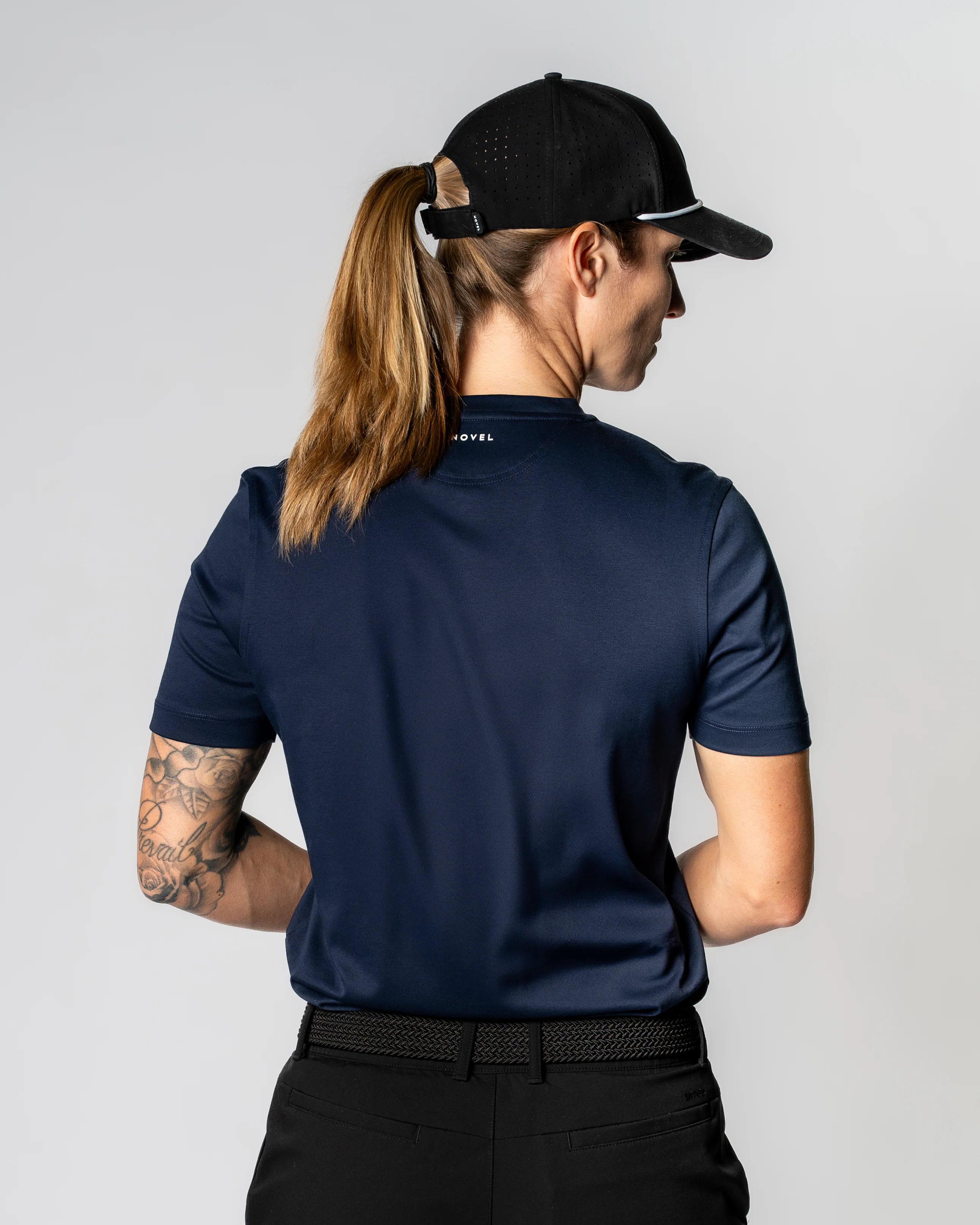 HYBRID BLADE POLO - Navy - Image 3