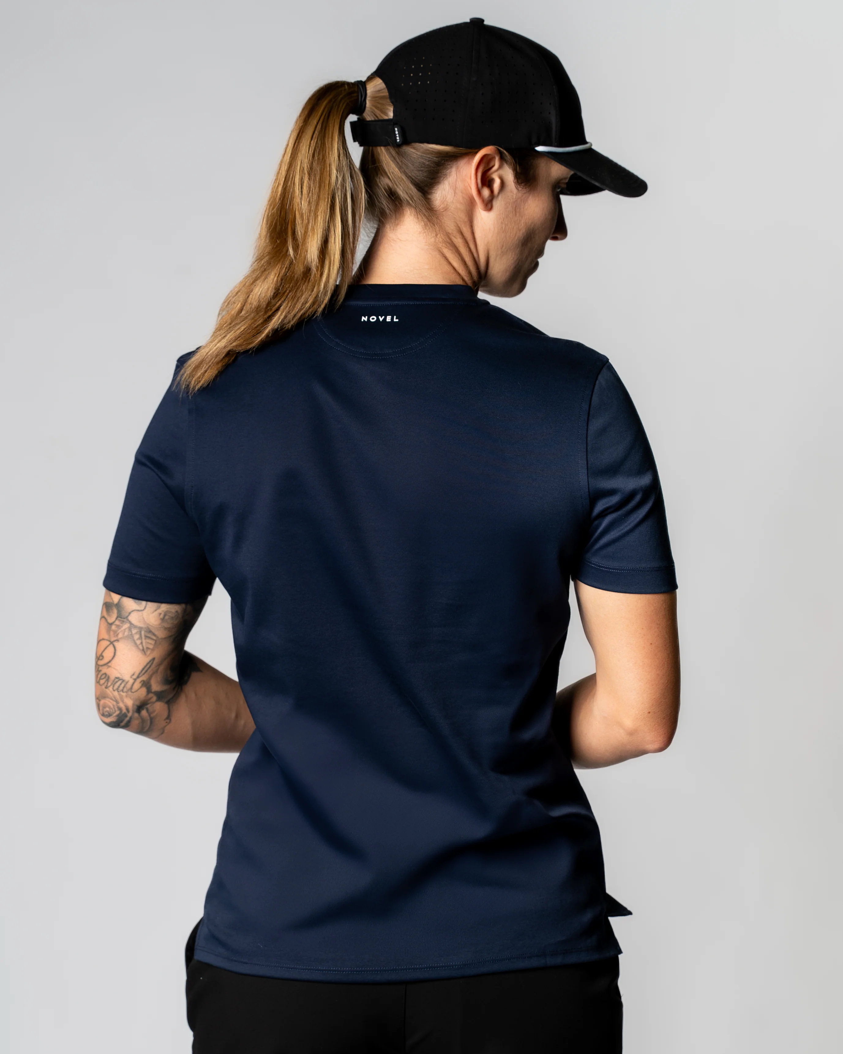 HYBRID BLADE POLO - Navy - Image 4