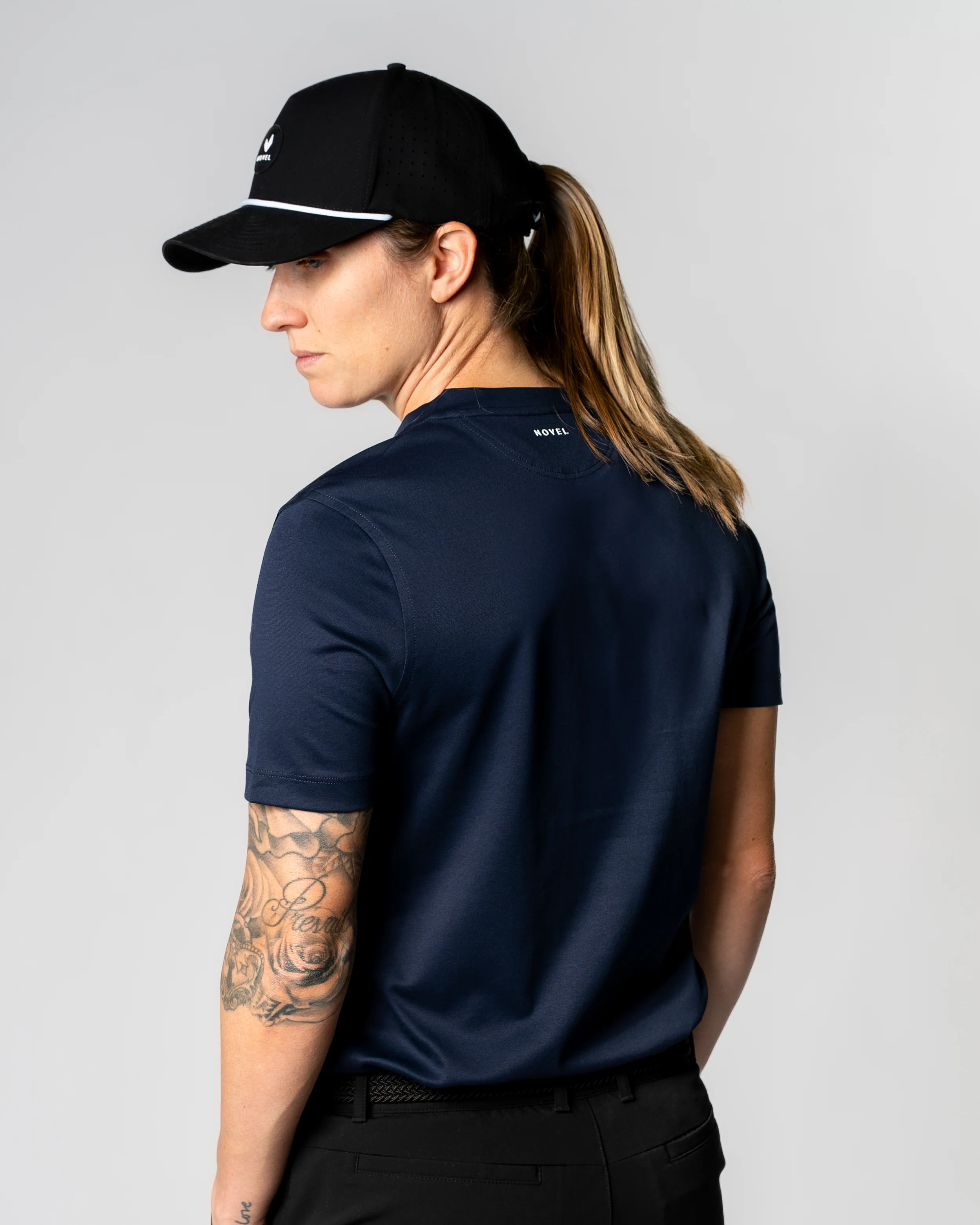 HYBRID BLADE POLO - Navy - Image 7