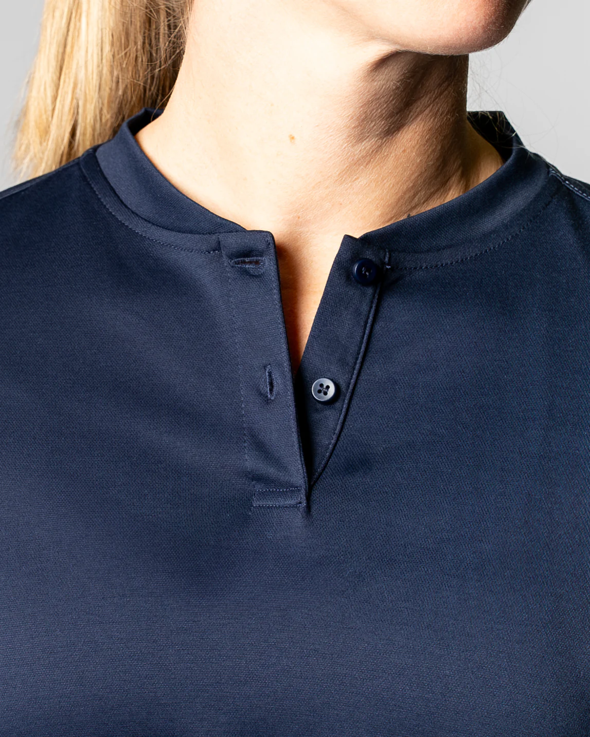 HYBRID BLADE POLO - Navy - Image 8