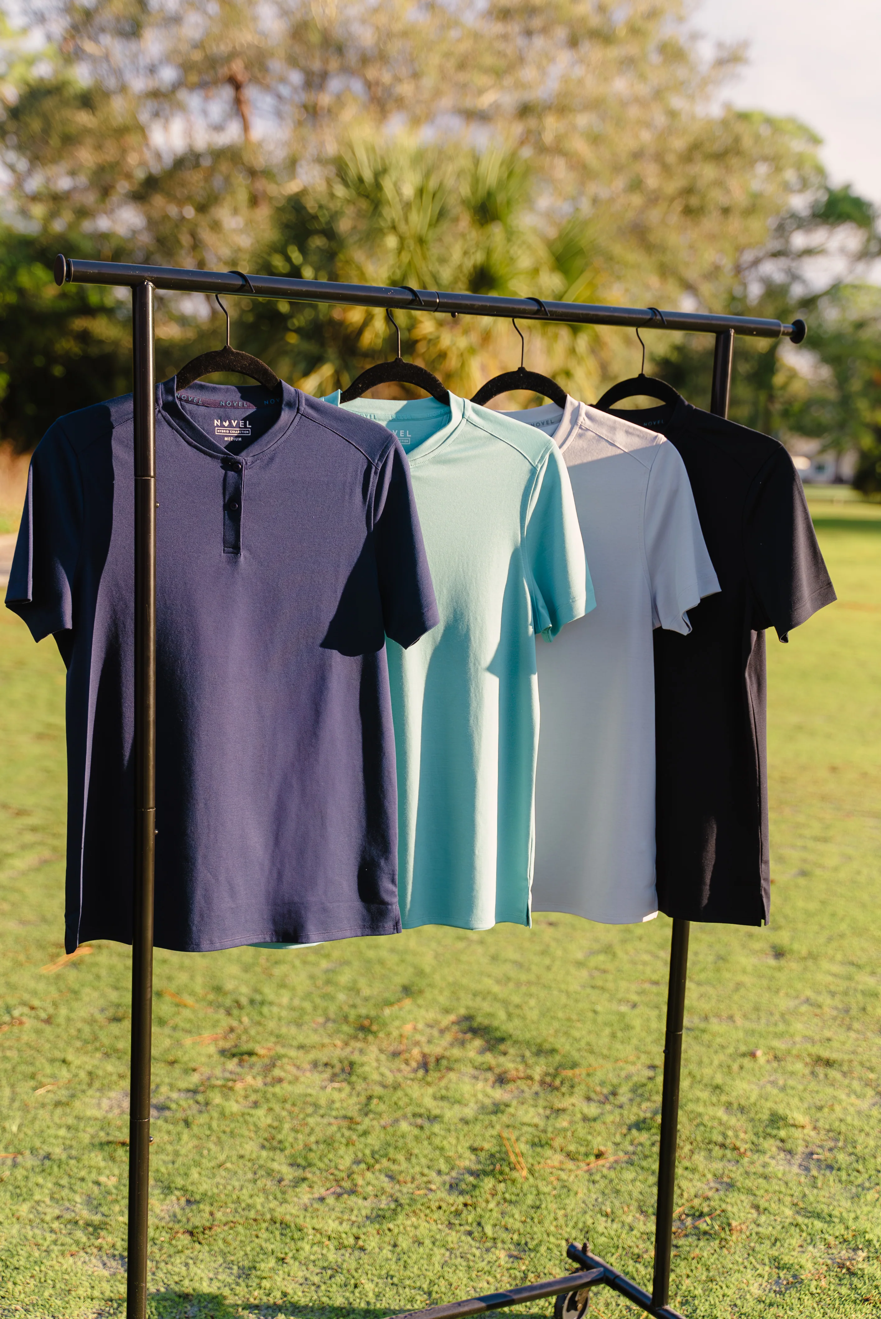 HYBRID BLADE POLO - Navy - Image 9
