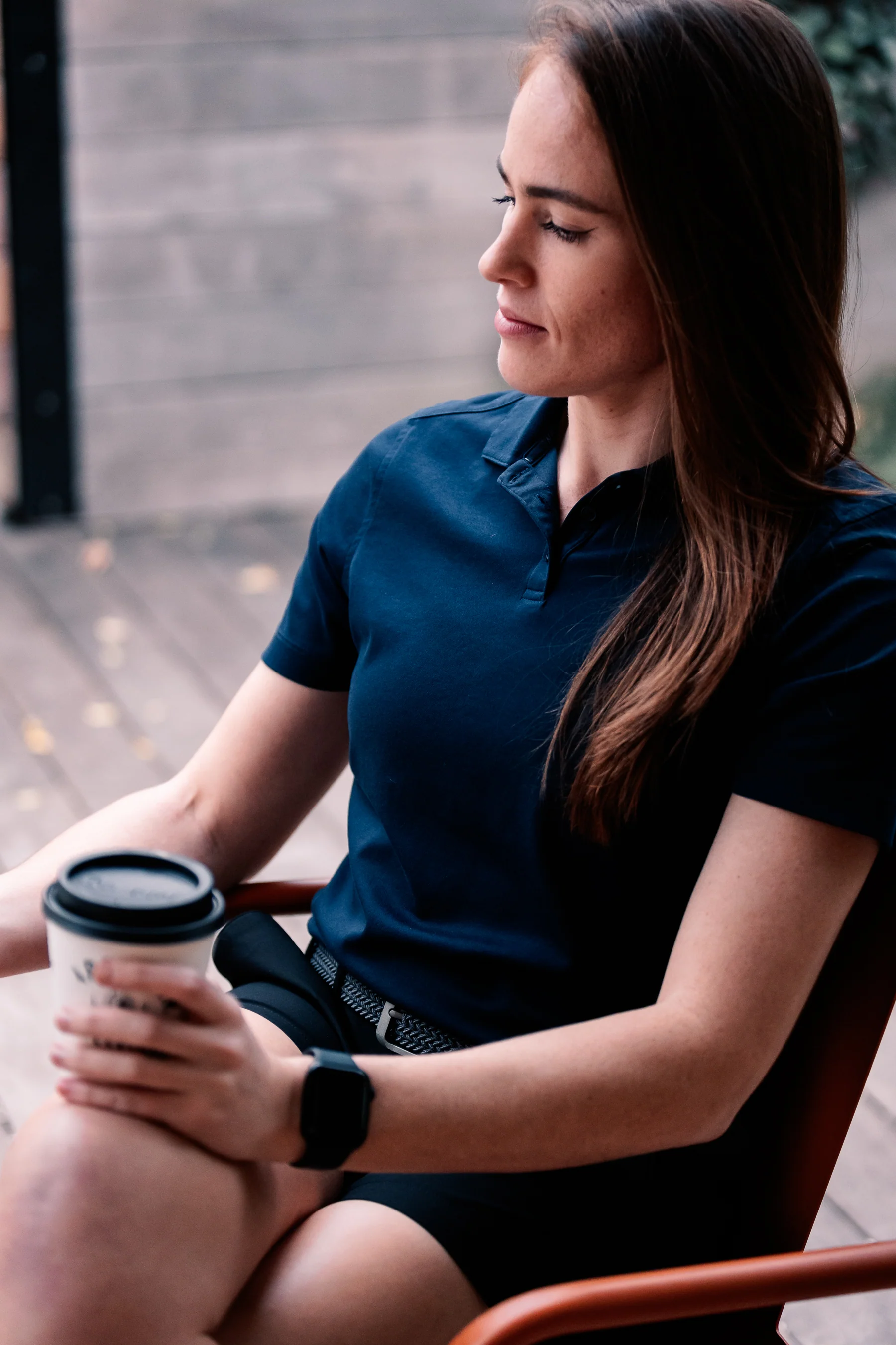 Hybrid Classic Polo - Navy - Image 4
