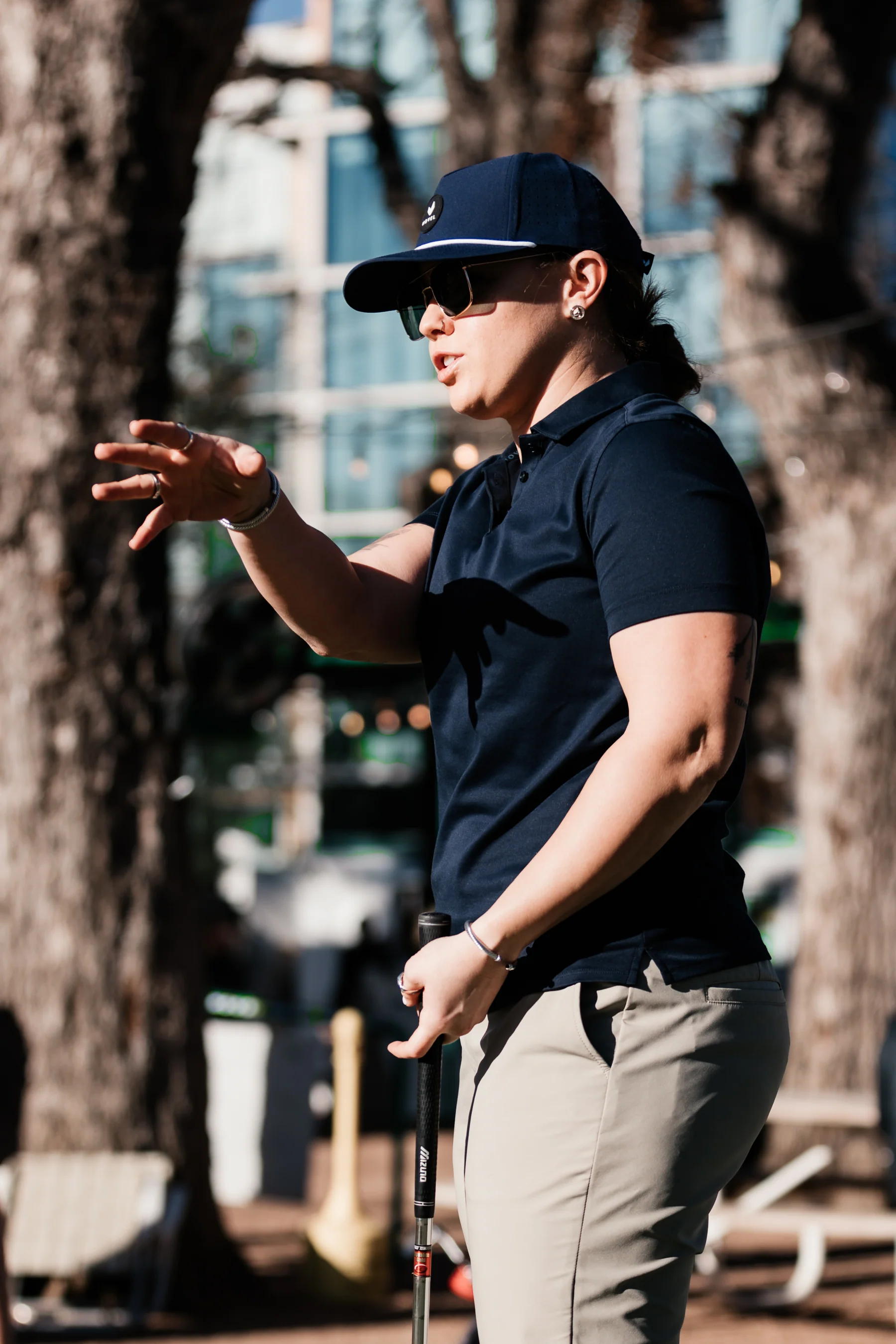 Hybrid Classic Polo - Navy - Image 5