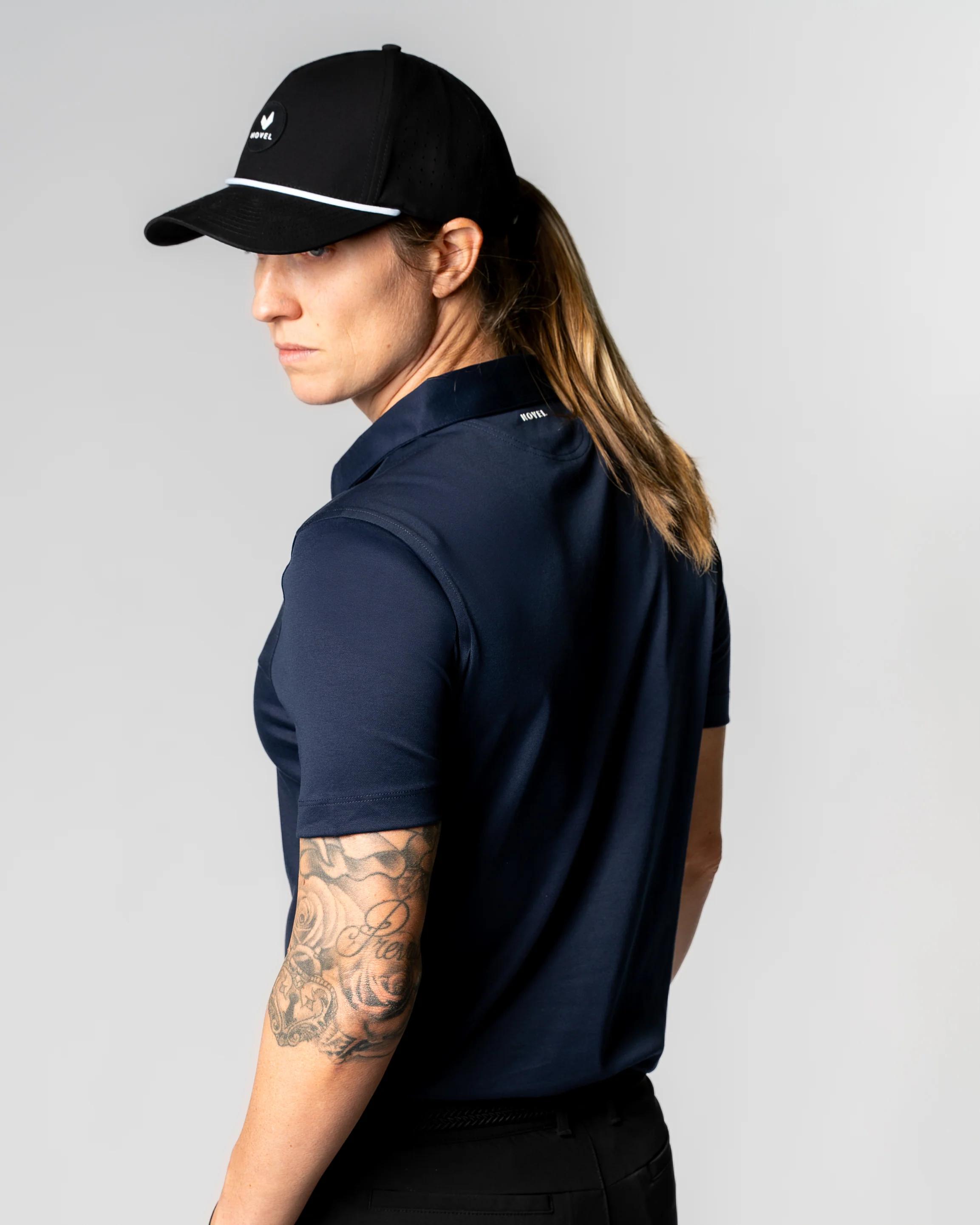 Hybrid Classic Polo - Navy - Image 8