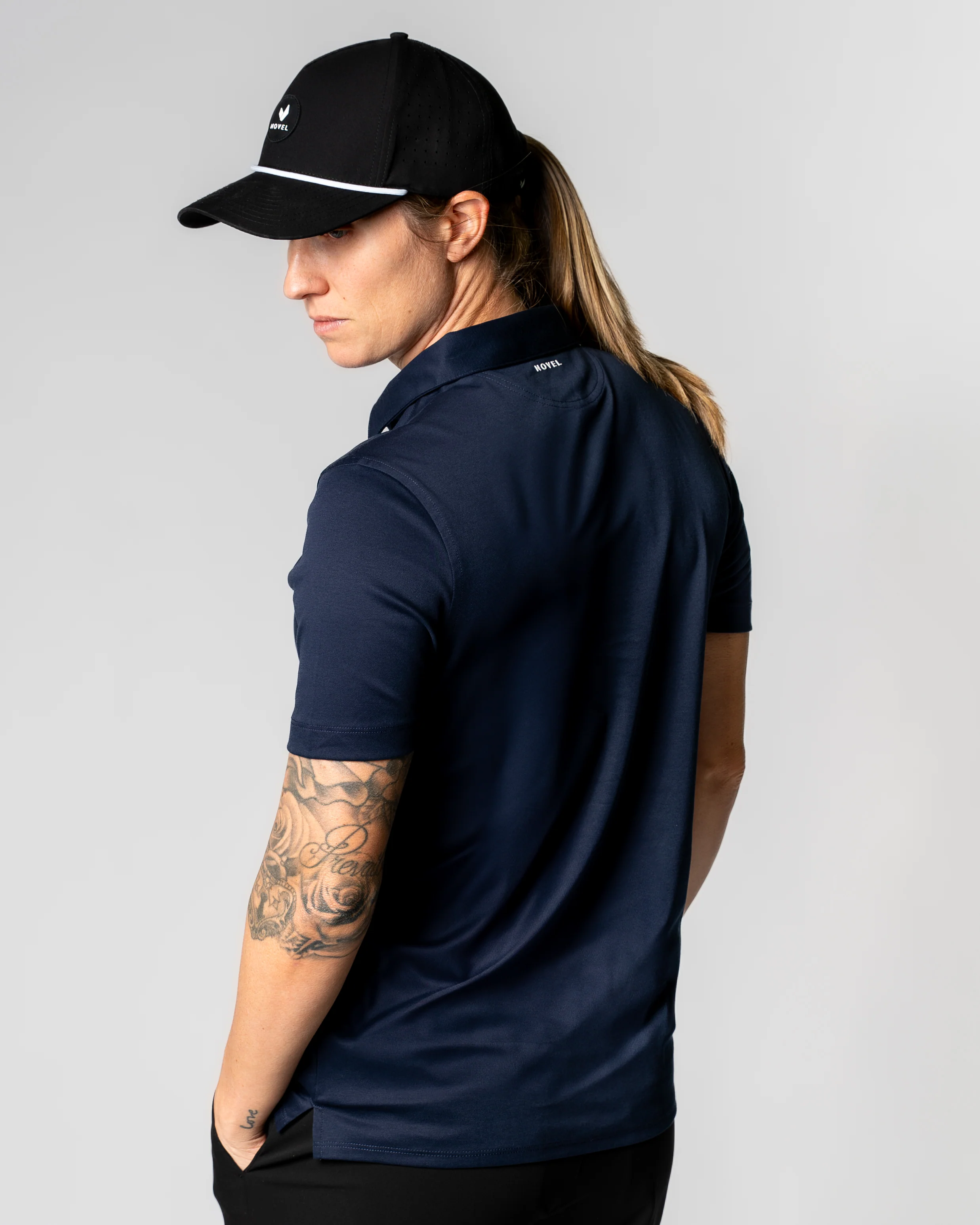 Hybrid Classic Polo - Navy - Image 9