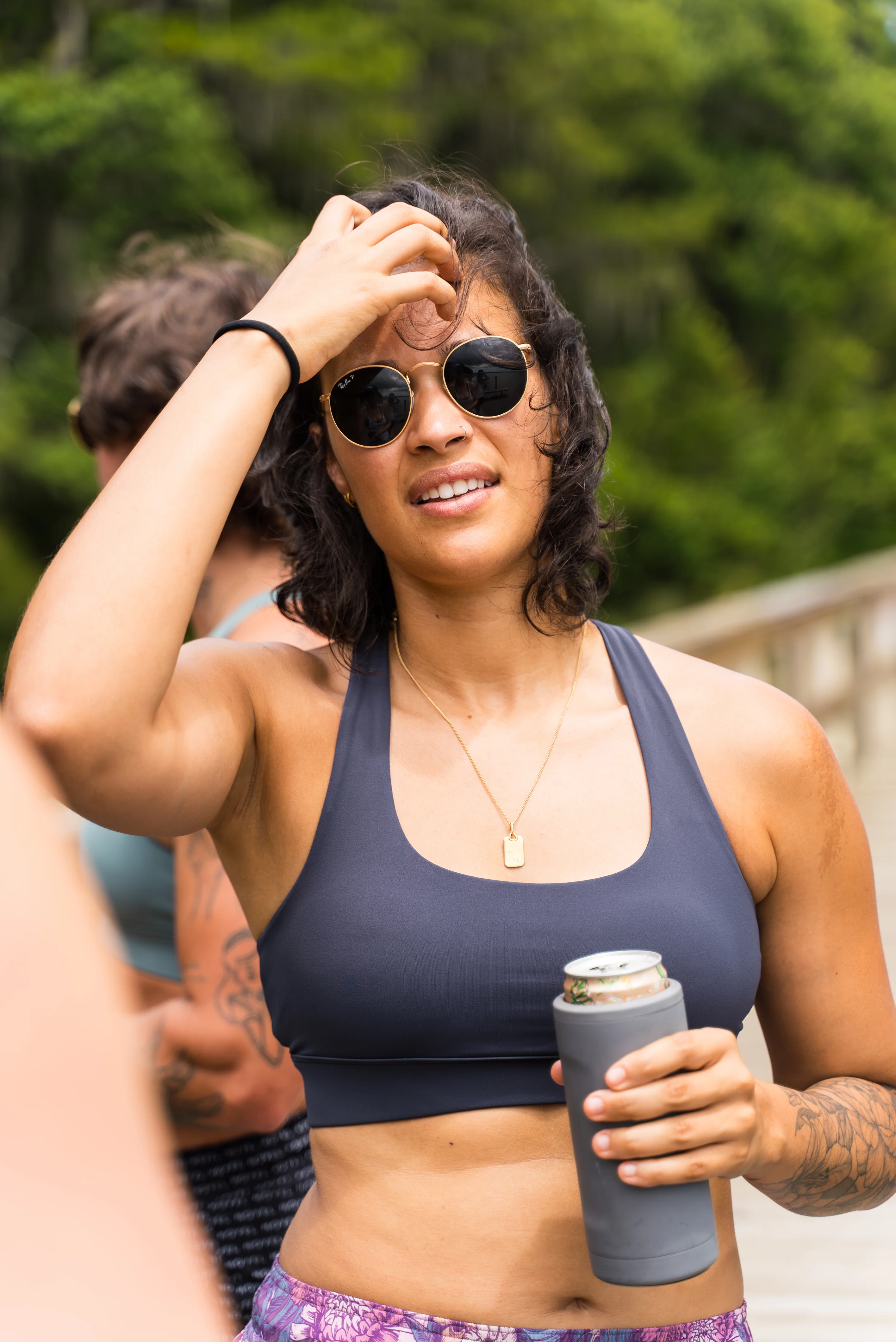 HYDRO BRA - NAVY - Image 3